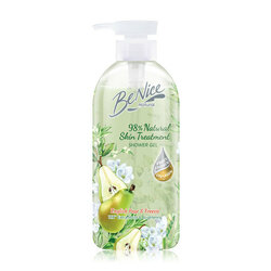 BeNice 98% Natural Skin Treatment Shower Gel English Pear and Freesia