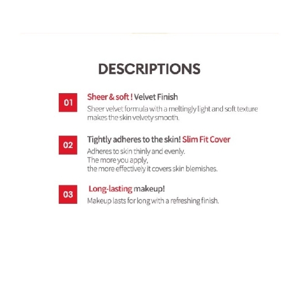 Missha Velvet Finish Cushion-21