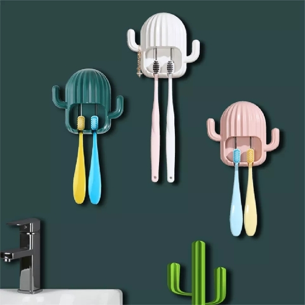 Cactus Toothbrush Holder