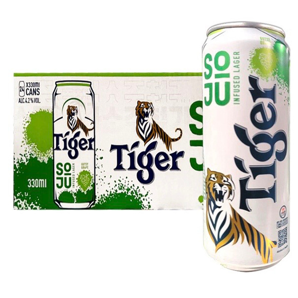 TIGER SOJO BEER-330ml*24cans