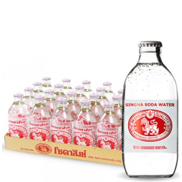 SINGHA Soda Water Bottle - 1 Case 