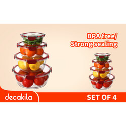 decalife	Sealed food container set