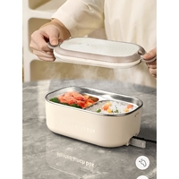 ប្រអប់ដាក់បាយមានខ្សែភ្លើងដោតកំដៅ Electric meal box heating