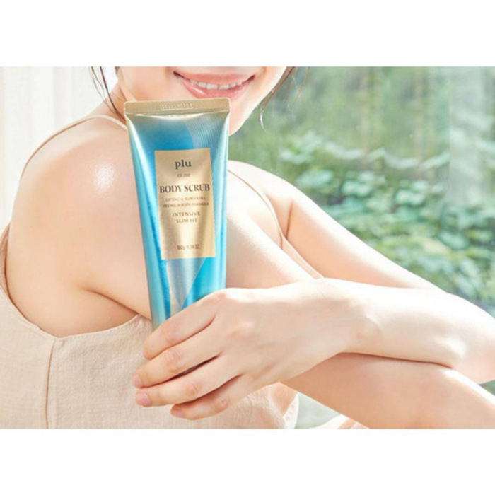 [ Plu ] Plu Intensive Slim Fit Body Scrub  Brand: PluNet contain: 180g
