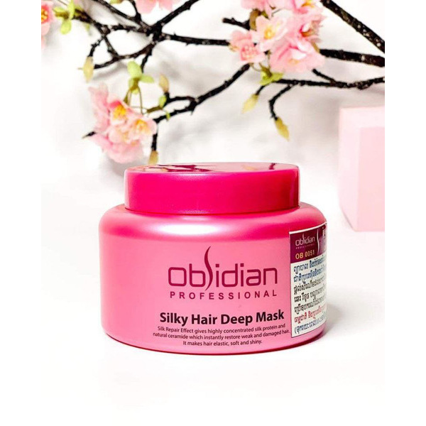 Obsidian Silk Hair Deep Mask 300ml - 1PC