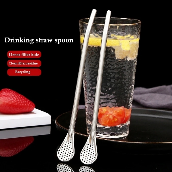 Straw Spoon