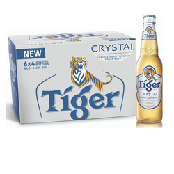 ស្រាបៀរ Tiger គ្រីស្តាល់ព្រីមៀមកំប៉ុង 330ml