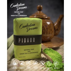 PIDAOR - Natural Soap Green Tea & Lemongrass