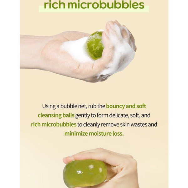 O'ngredients Jeju Green Tea Cleaning Ball