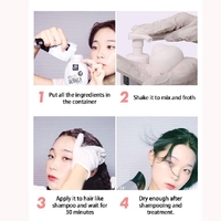 ថ្នាំកក់ពណ៌ MISE EN SCENE Hello Bubble Dark Ash