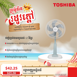 Toshiba Electric Fan 16inch / F-ALD50KH(G)