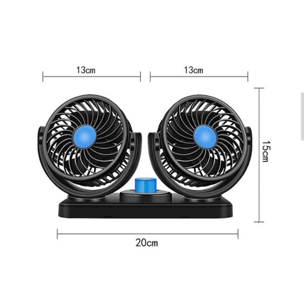 2 head fan- USB
