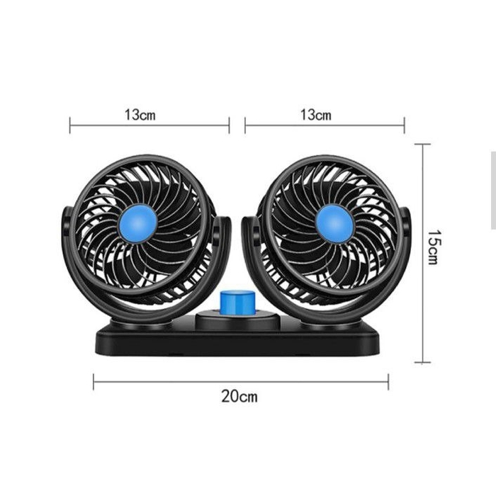 2 head fan- USB
