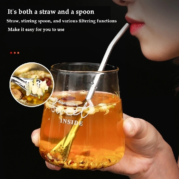 Straw Spoon