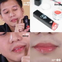 MELIPs BY MEDENT Sweet Aloe organic lips 3g No.02 VANILA PINK