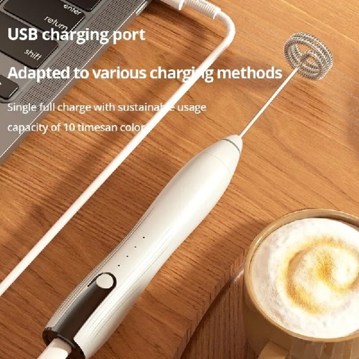 Electric Milk Frother Form Maker