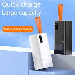 High Capacity 40000mAh PD22.5W Super Fast Charging Powerbanks With Digital Display