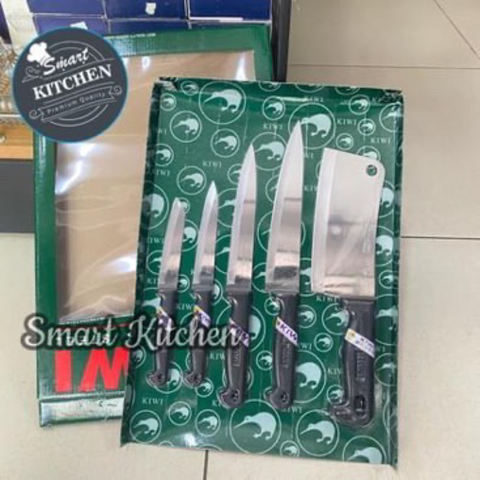 KIWI 5PCS Knife Set - Black