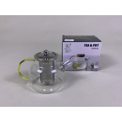 Glass Teapot with S/S Strainer 1L