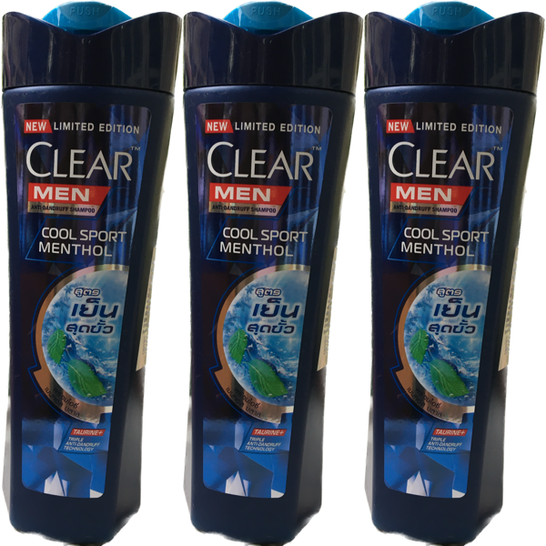 Clinic Clear Men Shampoo - 3 Bottles 