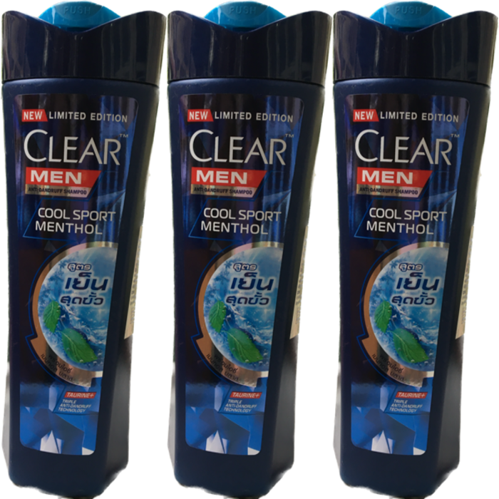 Clinic Clear Men Shampoo - 3 Bottles 