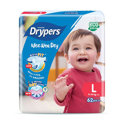 ខោទឹកនោមក្មេងប្រភេទបកបិត Drypers WeeWeeDry L62s