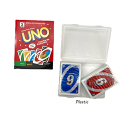 Uno Plastic Cards