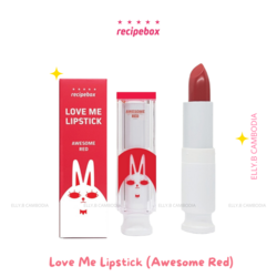 Recipebox Lipstick- Awesome Red