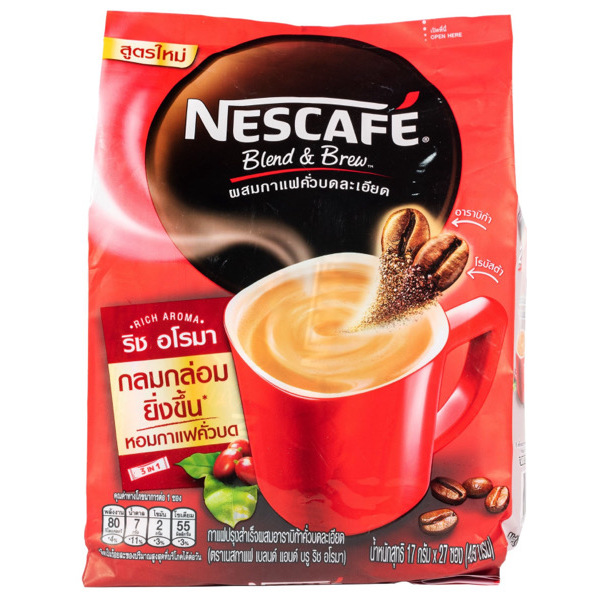 Nescafé Blend & Brew 17g-27sticks