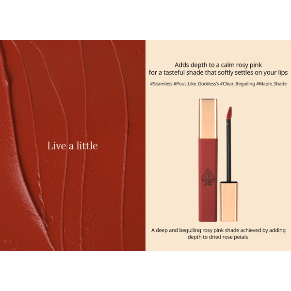 3CE Cloud Lip Tint LIVE A LITTLE - VTENH