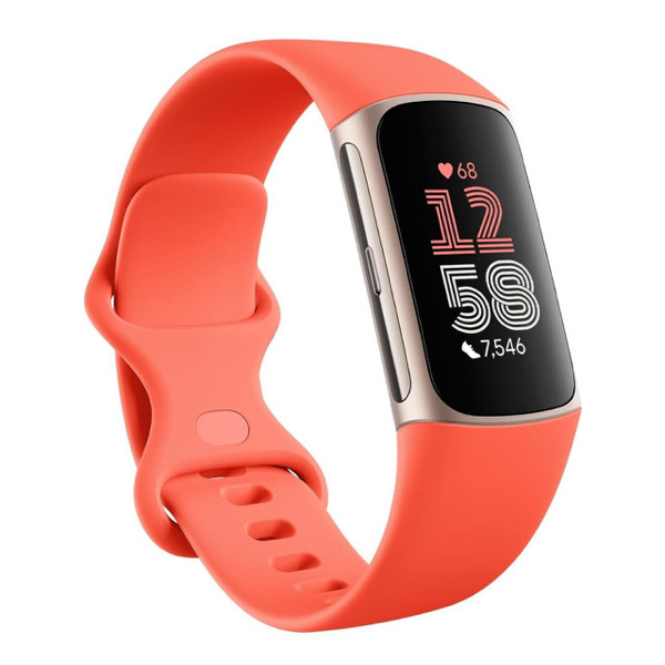 Fitbit Charge 6 Fitness Tracker with Google apps, Heart Rate on Exercise Equipment