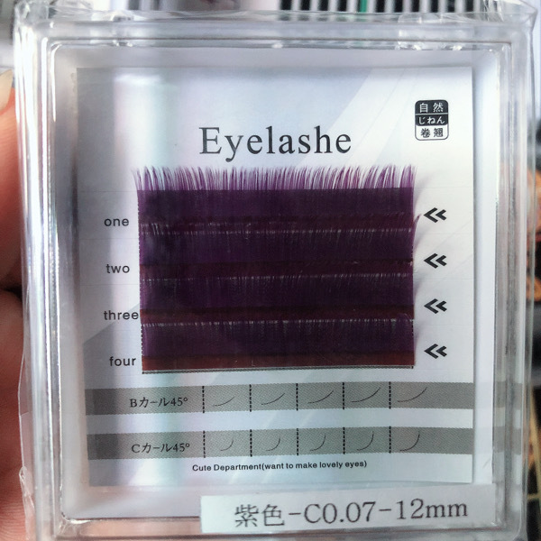 Eyelashes - Small Colored