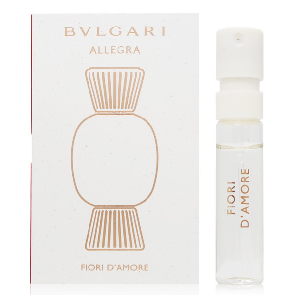  BVLGARI Allegra Fiori D'Amore Perfume 1.5ml ទឹកអប់ 