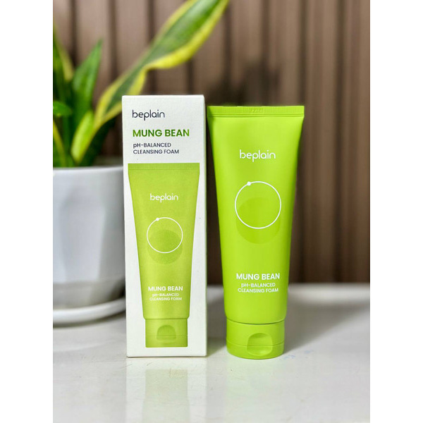 beplain Mung Bean pH-Balanced Cleansing Foam