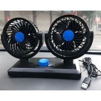 2 head fan- USB