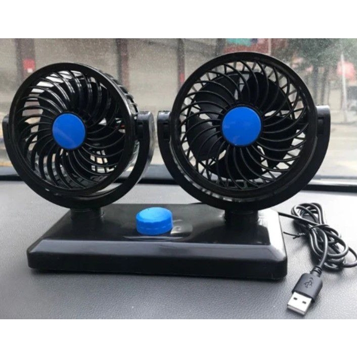 2 head fan- USB