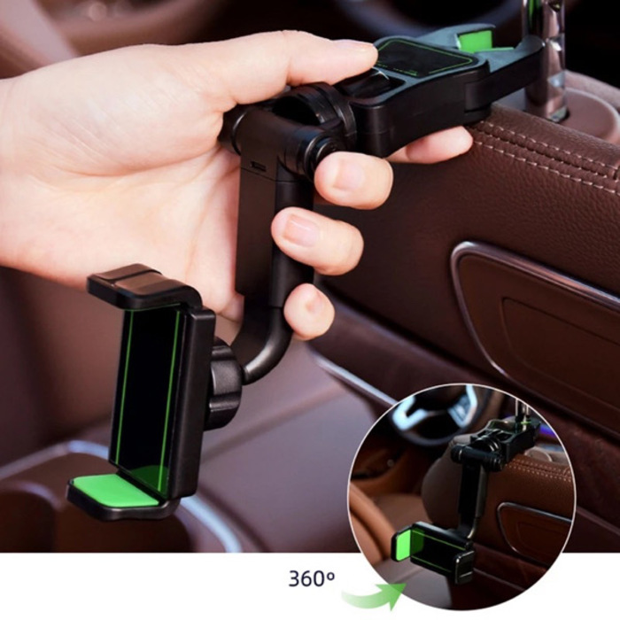 Car Rearview Mirror Phone Holder