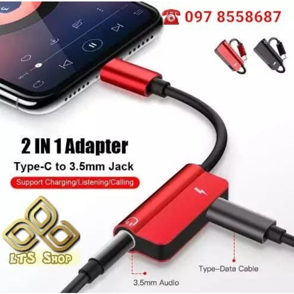 Adapter cable Type C to 3.5mm  (GL027) 4$