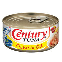 Century Tuna Flakes in Vegetable Oil 180g 