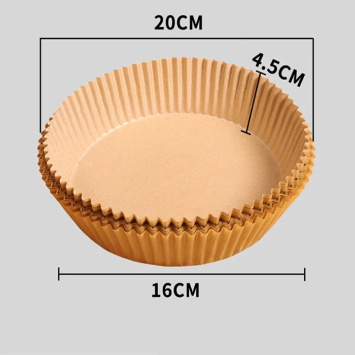 100PCS Air Fryer Baking Paper Oil-Proof 