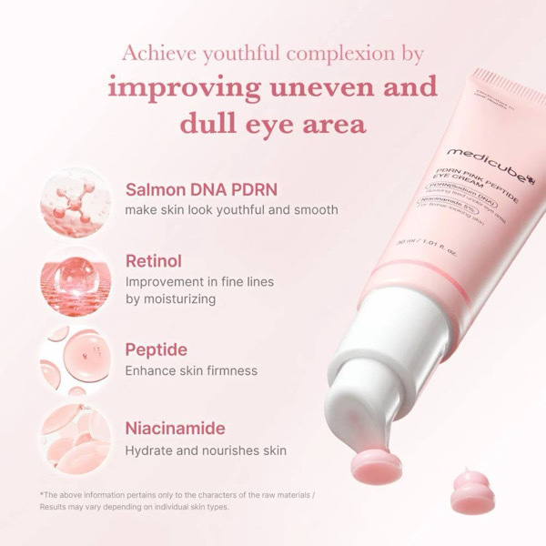 medicube PDRN Pink peptide eye cream 