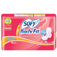 SOFY Body Fit - 36 Packs x 16 Sheets