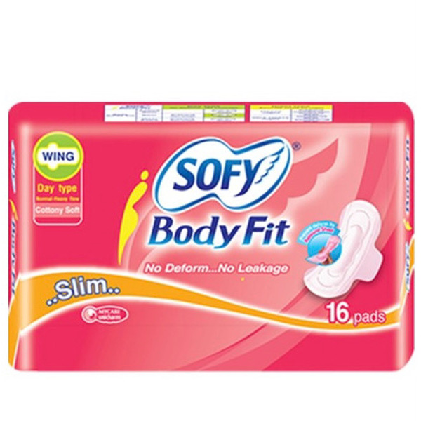 SOFY Body Fit - 36 Packs x 16 Sheets