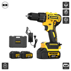ម៉ូទ័រស្វានប្រើថ្ម 13 លី (21BL-MAX) Cordless Electric Drill 13MM 38NM 4AH 