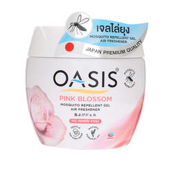 Oasis Mosquito Repellent Gel Air Freshener Pink Blossom 180g
