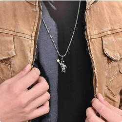 Alien Pendant Necklace 