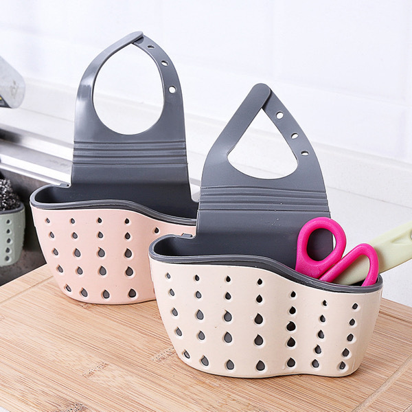 Sink Shelf Soap Sponge Drain Rack - Random Color