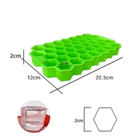 37 Grids Silicone Ice Cube 