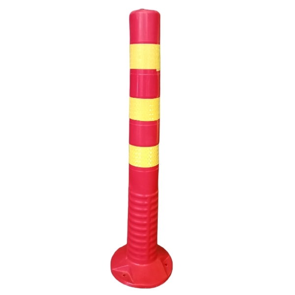 Traffic Poles Yellow & Red 750mm