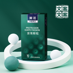 MERO Longbox Lgnite Passion Condom - 10PCS